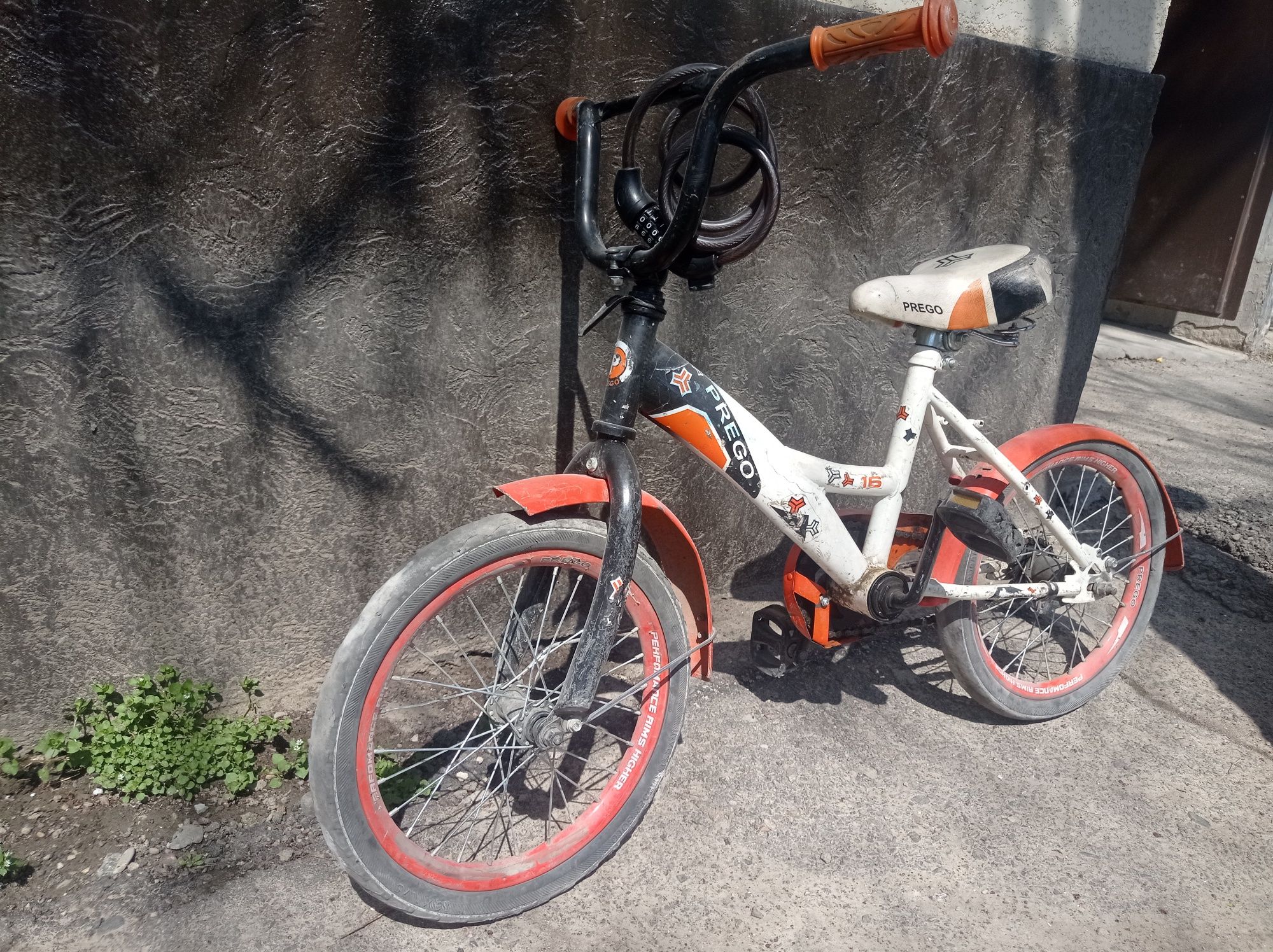 Велосипед детский на 5-8 лет, с гелевыми колесами