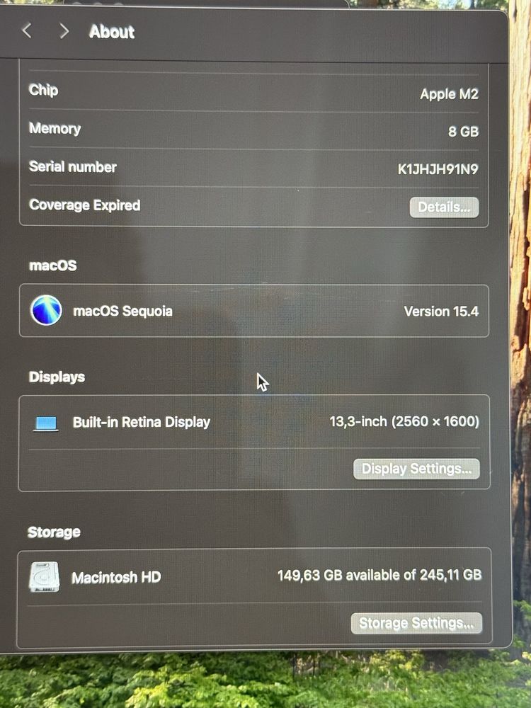Macbook Pro M2/ 13.3