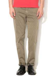 Pantaloni chino slim fit military green United Colors Of Benetton -S-