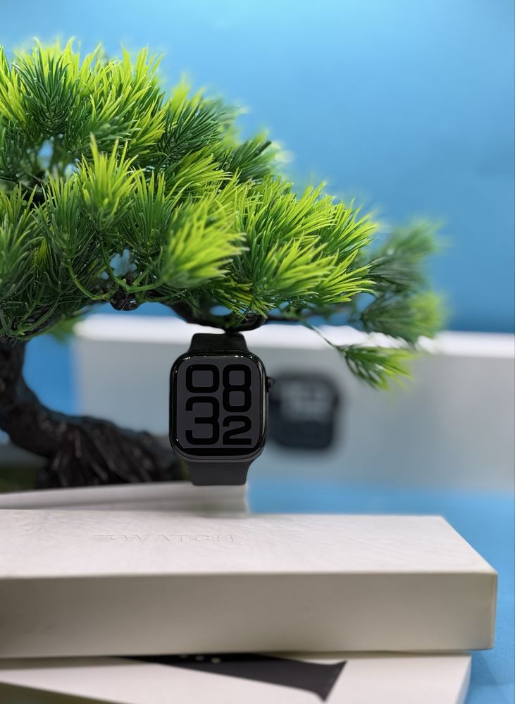 ГАРАНЦИОНЕН!!! Apple Watch 10, GPS, Cellular, Jet Black Aluminum 46 мм