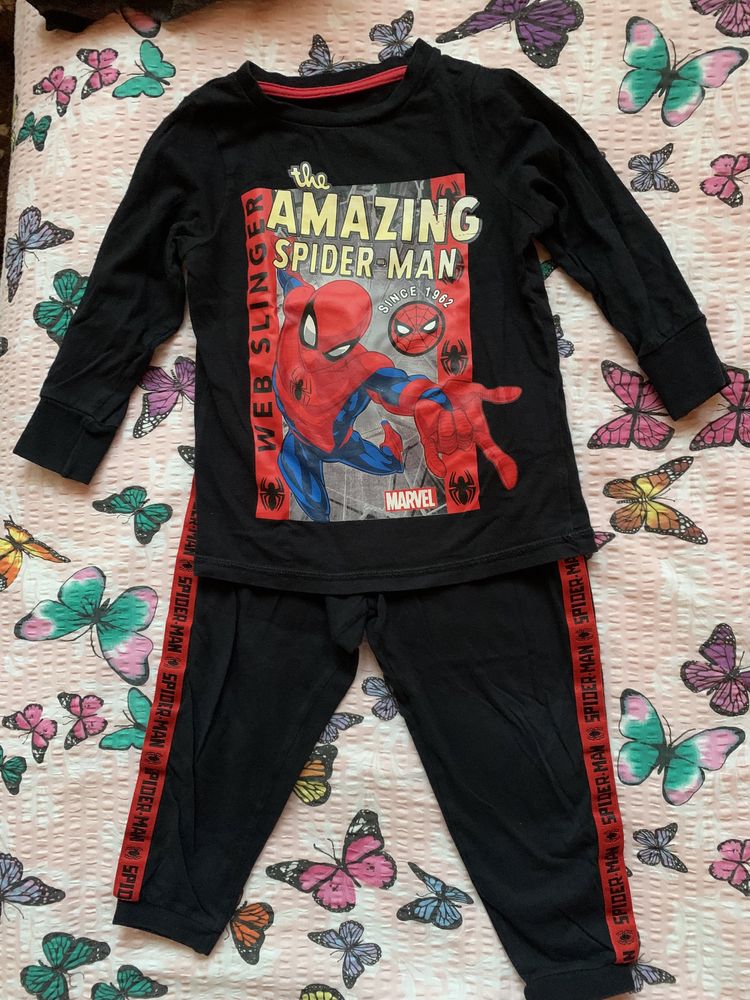 Set pijamale George Uk, Spiderman, marimea 2- 3 ani