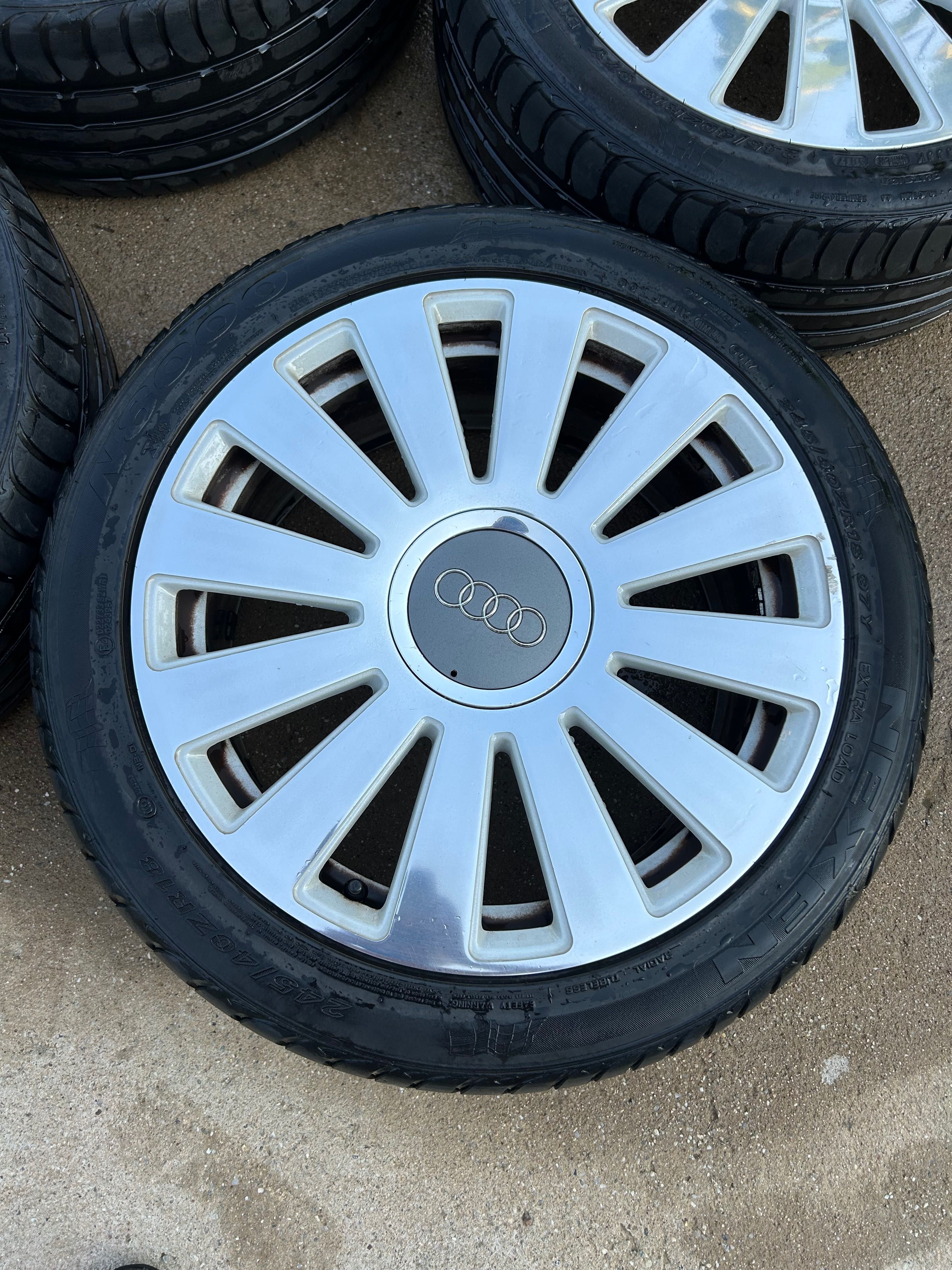 Джанти с гуми за Ауди 245/40 18