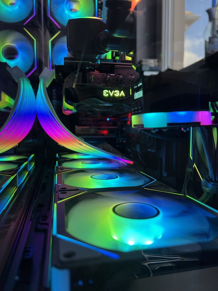 8 Ventilatoare/Coolere PWM RGB Fan Infinity Teucer