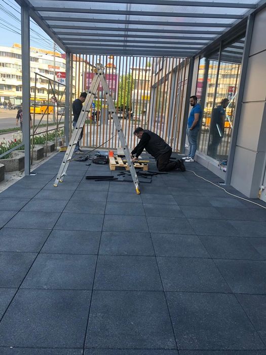 PRODUCATOR - Pavele Dale Borduri din cauciuc (tartan) LIVRARE MAX. 48H