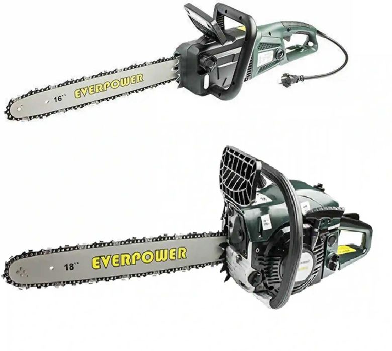 Drujba,motofierastrau 45cc + Fierastrau electric 2000W set2 buc
