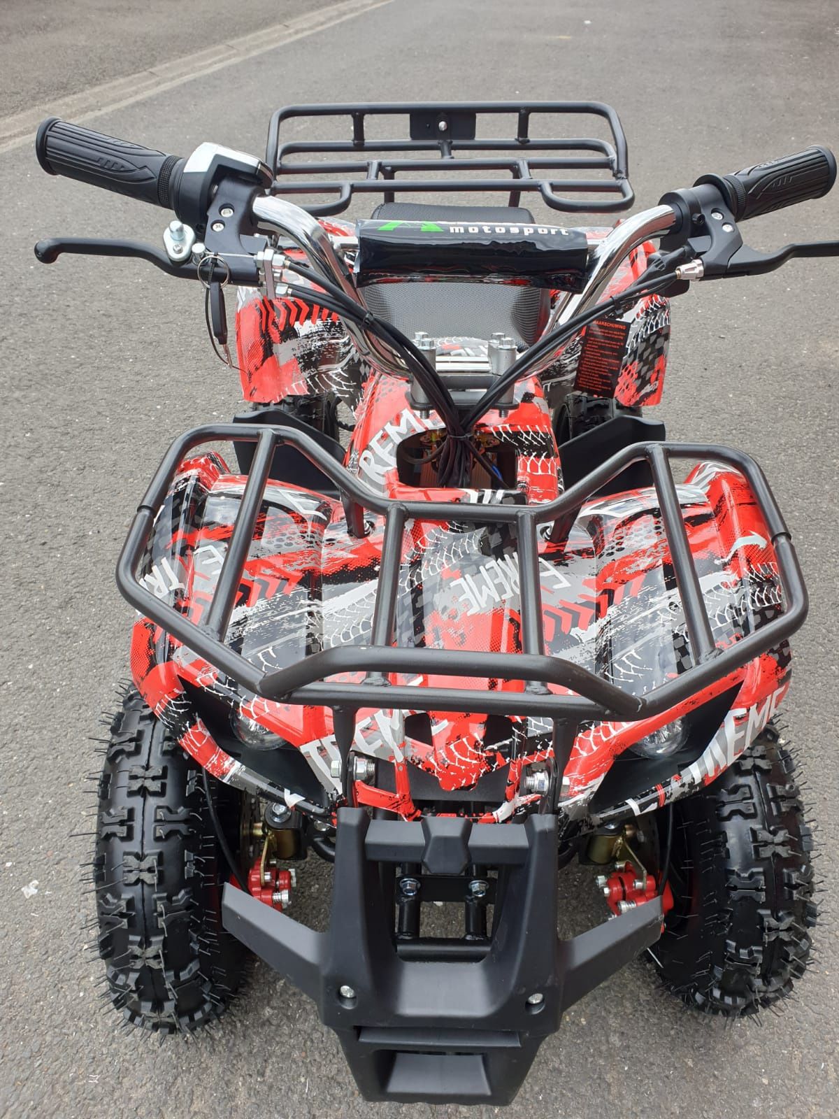 Atv electric 800w deluxe Graffiti /kxd/atv copii