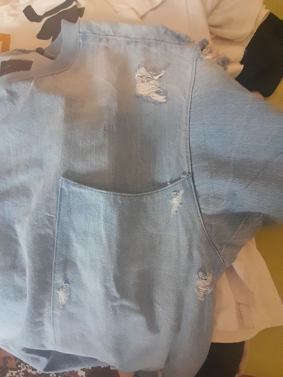 Дънкова тенискс ZARA MAN- L