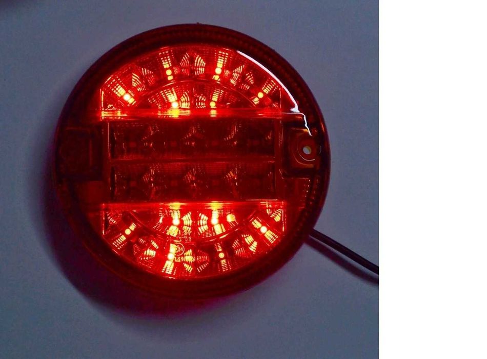 1 бр. ЛЕД LED светлини кръгли стопове за камион бус ремарке 12-24V