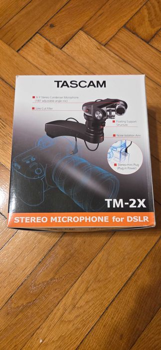 Microfon video camere DSRL Tascam TM-2X