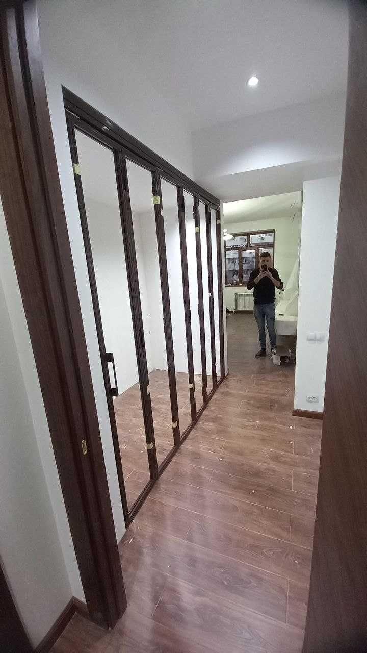Раздвижные перегородки и двери в стиле лофт