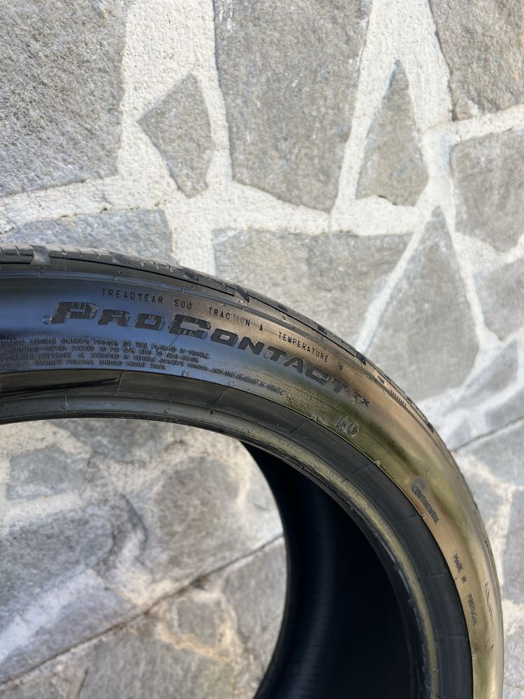 255/30/20 Continental SportContact 6 XL + 265/35/20 ProContact