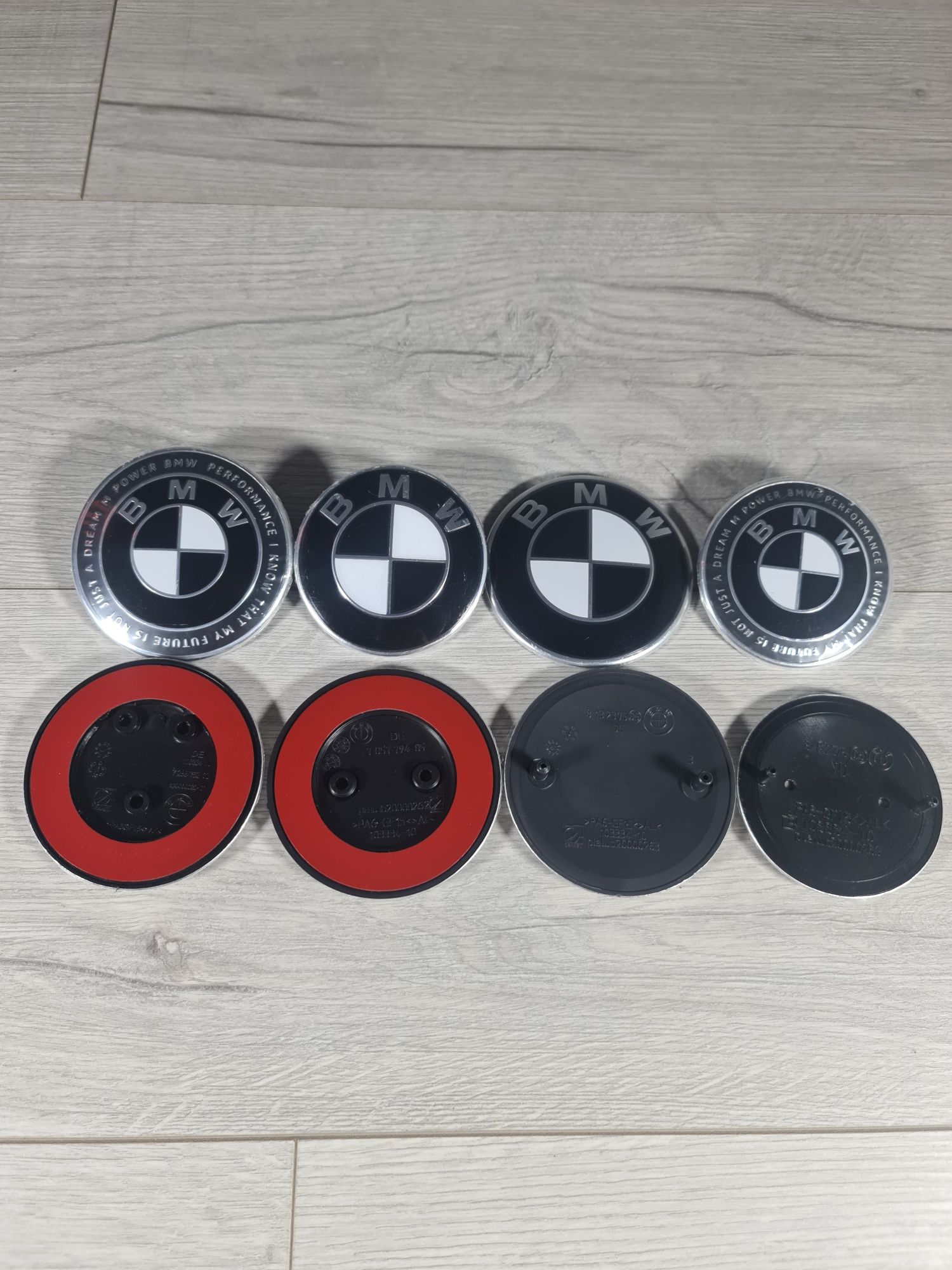 Emblema-Sigla-Logo-Bmw-Alb-Negru-82mm-74mm-F10-F30-E46-E90-E60-320-520