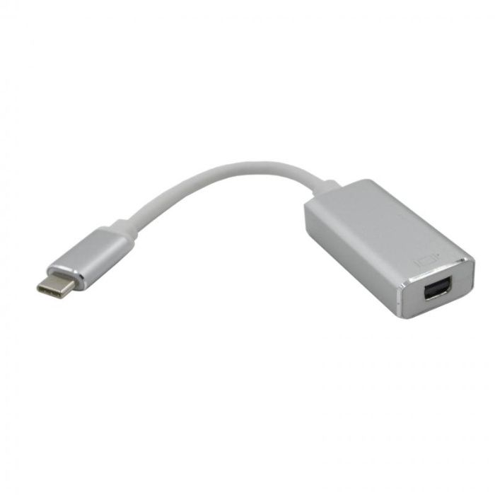Мультимедийный конвертер USB3.1 typeC M на miniDisplay F, 15см