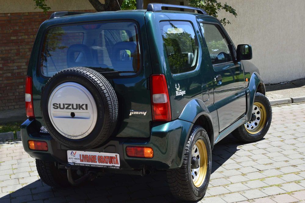 *RATE*Suzuki JIMNY RANGER 1.3benzina DOHC 4x4mic/mare 86CP 2007 E4 top
