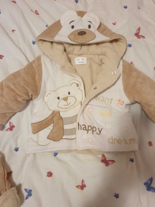 Avgel baby Бебешки космонавт 62 см.,,син 73см.,гащеризон с яке 74см.