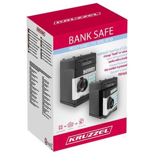 Детска електрическа касичка, сейф за пари с код Kruzzel