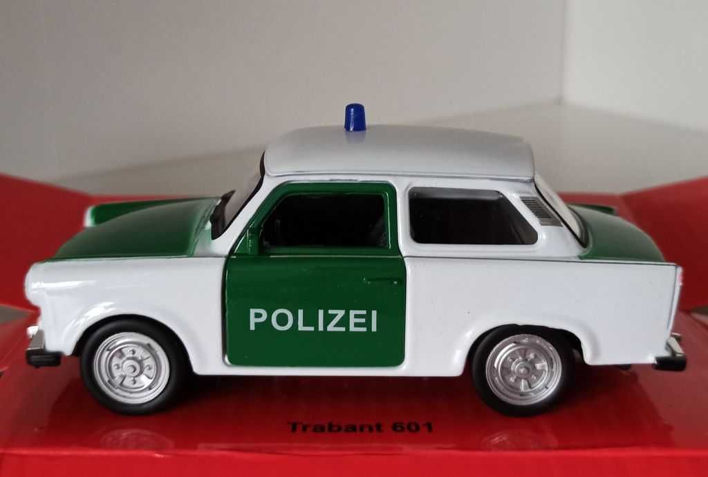 Macheta Trabant 601 Politia Germana - Welly 1/36