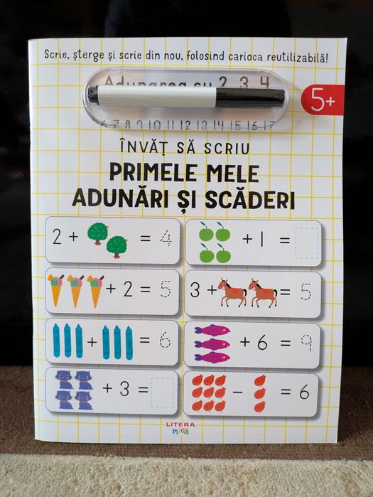 Primele mele adunari si scaderi