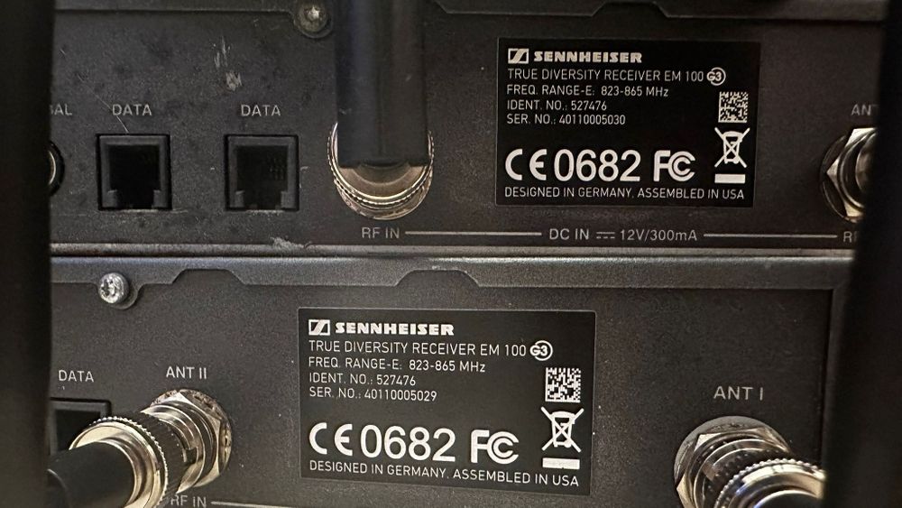 Receptor Receiver  Microfon wireless SENNHEISER ew100 G3