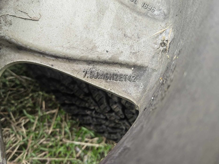 Оригинални джанти 16ки 16цола w211 et42 7.5j