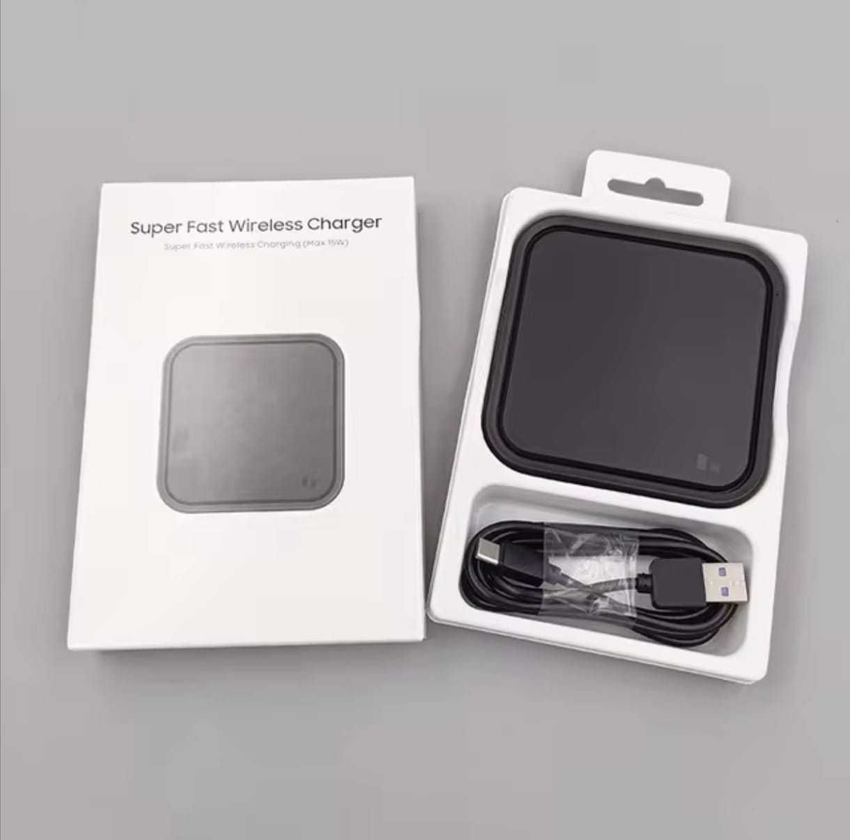Incarcatoare wireless Samsung 15w negre originale