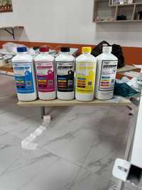 Краски, клей, жидкость для DTF печати