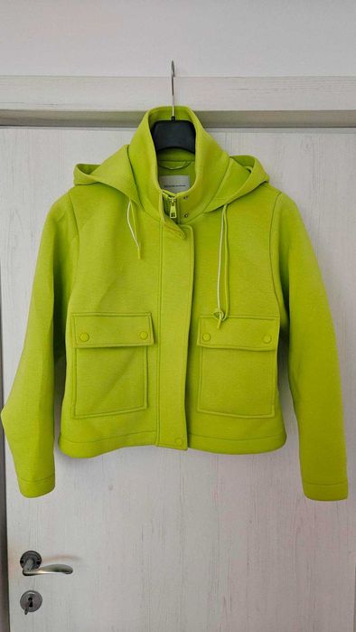 Jachetă Tom Tailor Denim, mărimea S, verde lime intens