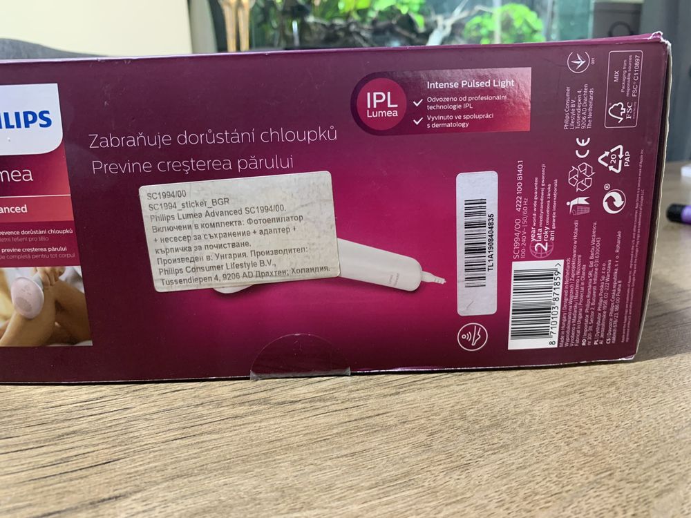 Philips Lumea advance sc 1994
