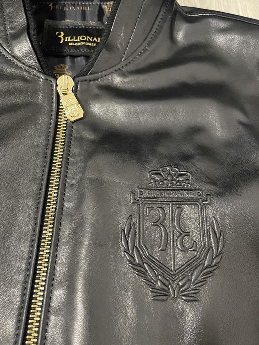 Geaca piele Billionaire marimea M