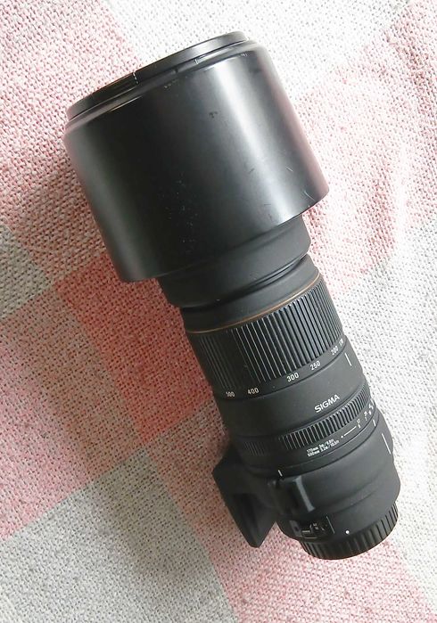 Обектив Sigma 170-500mm за Canon EOS серия с обективи EF!!!