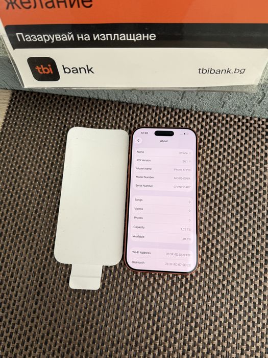 1TB!*ЛИЗИНГ*iPhone 17 Pro*Orange айфон 17 про оранжев 1000гб