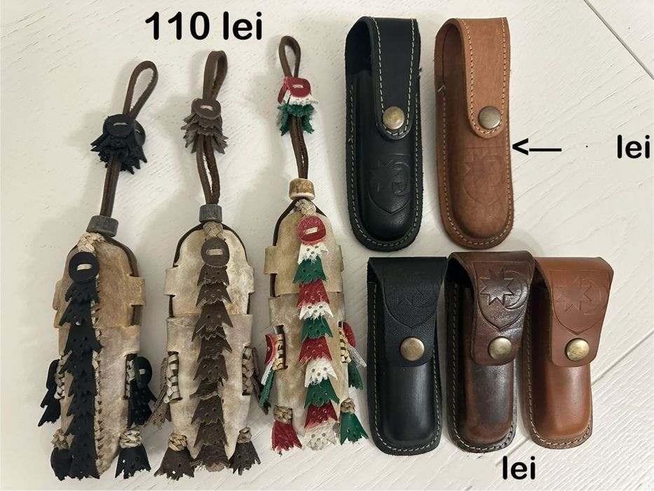 Teaca din pielea, Husa pentru Briceag , cutite