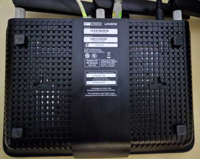 Router Wireless Linksys EA7500 Max-Stream AC1900 MU-MIMO Gigabit