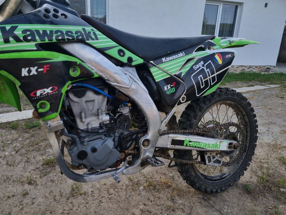 Kavasaki 450 kxf full cross