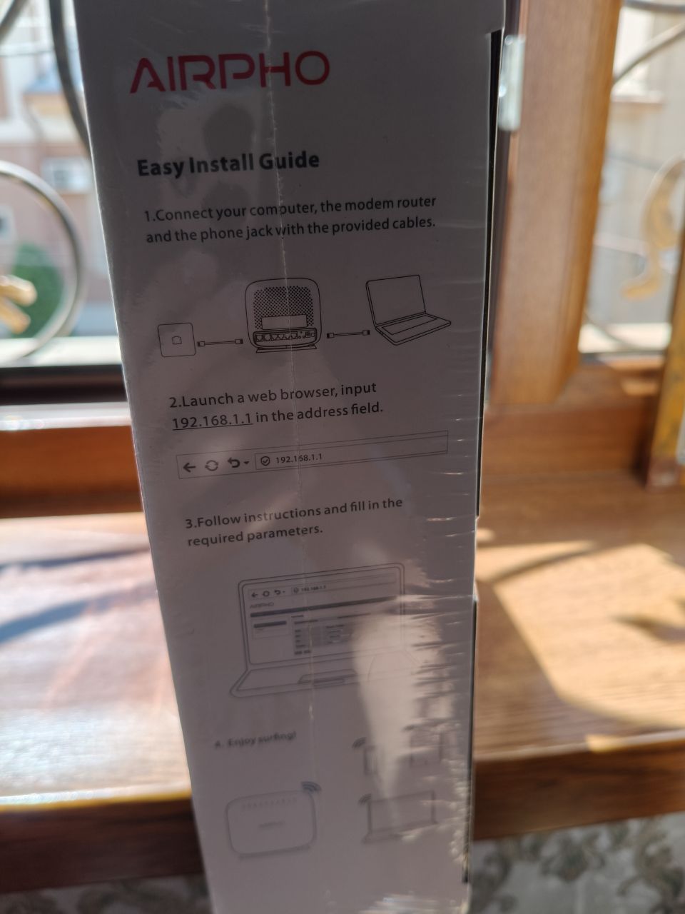 AirPHO 300 Mbps WiFi router VDSL/ADSL