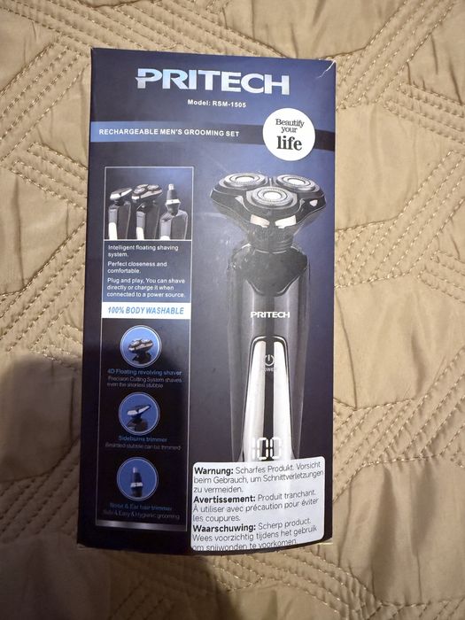 Vand Shaver Barbati 3in1 wireless NOU