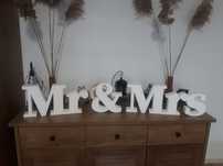 MR & MRS litere volumetrice polistiren NUNTA