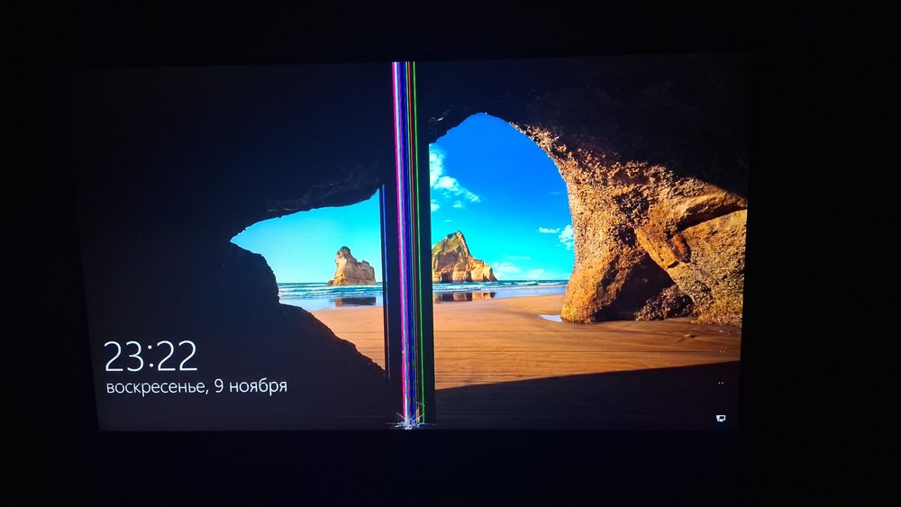 Монитор 180гц ips , сломал экран