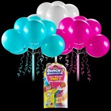 Bunch o Balloons Party Balloons SET REFILL NEGRU/AURIU/ALB