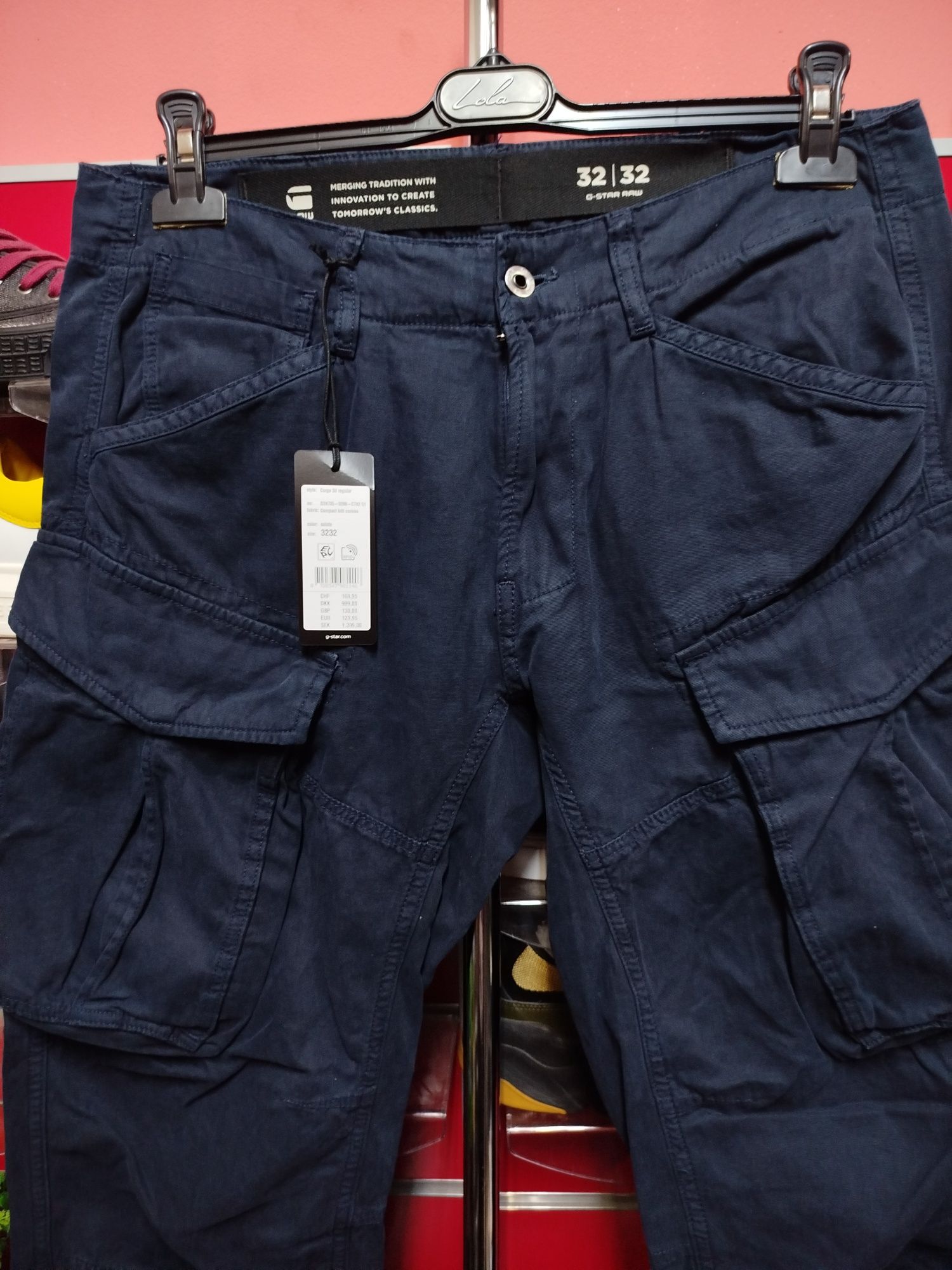 Оригинален карго панталон G-Star Raw Cargo 3D W32 W33 W34 W38 нов