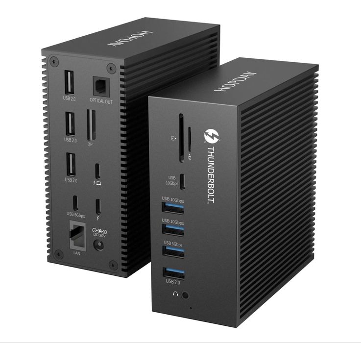 Statie andocare (Docking Station) Thunderbolt 3 Hopday