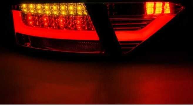 Стопове Ауди А5 8Т Опушени ЛЕД тъмни Сиви Audi A5 8T LED Light Bar