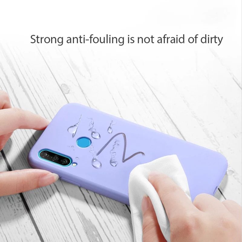 Husa antisoc cu microfibra compatibil Huawei  P30 Pro