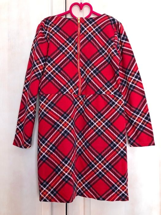 Лот рокля HM + филцова шапка Zara за 8 - 10години / 2 броя