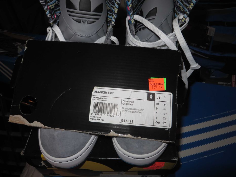 ADIDAS Adi-High Ext нови мъжки баскетболни обувки ORIGINALS 42 2/3