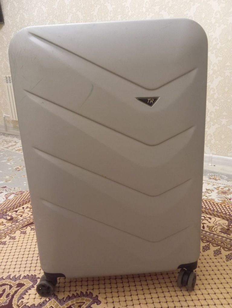 Чемодан 105 л синий