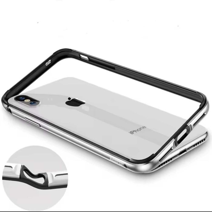 Husa Carcasa Bumper Aliaj Aluminiu iPhone 7 8 SE 2020