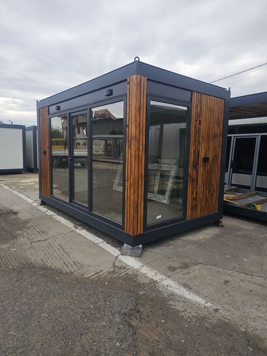 Vand containere modulare tip birou fast-food vitrina