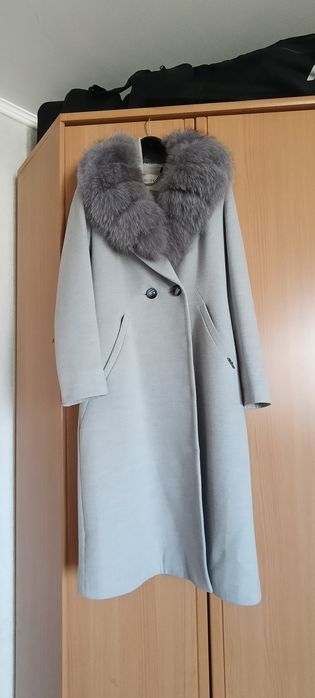 Турецкий пальто мех отстегивается
