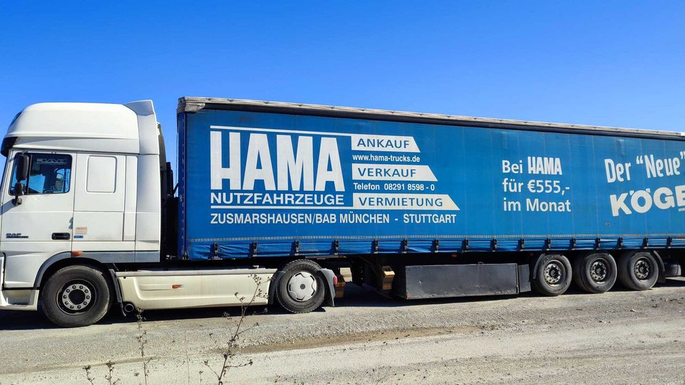 Cap Tractor DAF + SEMIREMORCA KOGEL Ansamblu